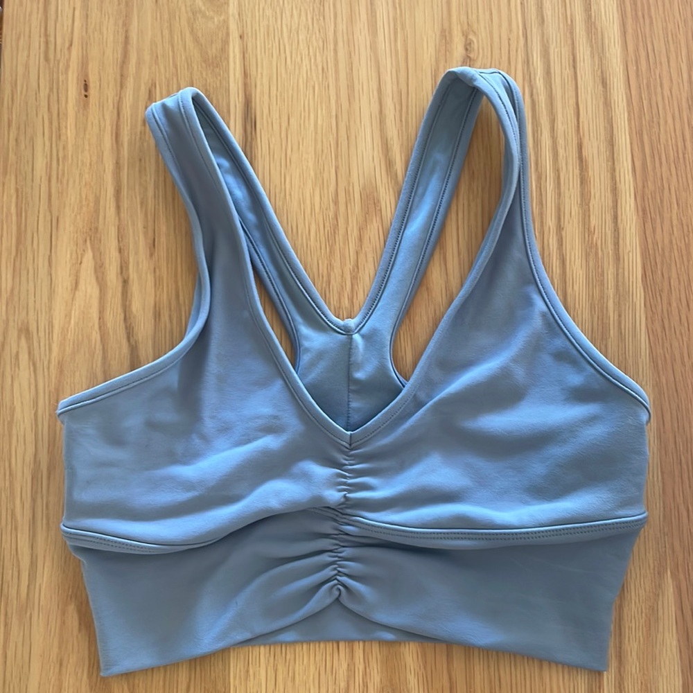 Alo Wild Thing Bra - Gray